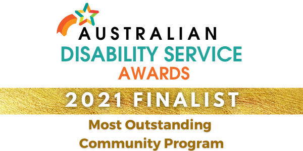 ADSCA Australian Disability Service Awards 2021 finalist